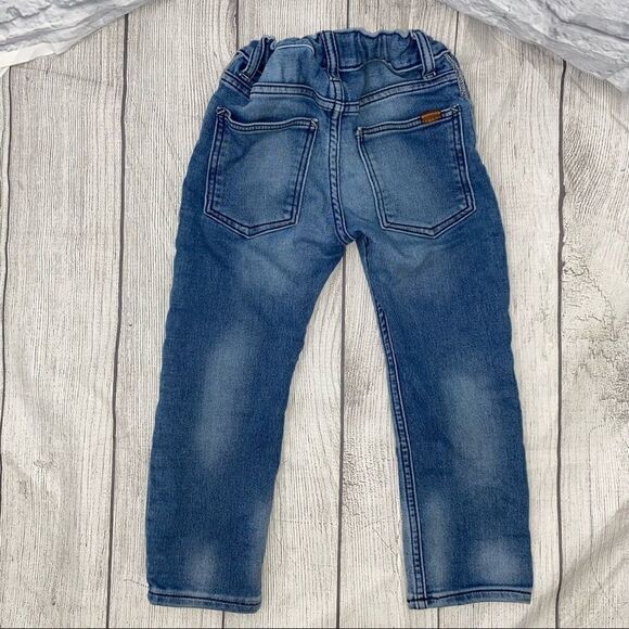 & denim super soft slim fit jeans blue girls size 3T-4T - Picture 6 of 6